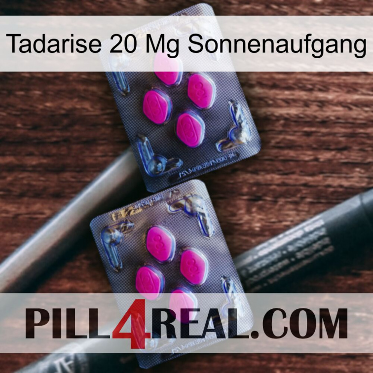 Tadarise 20 Mg Sunrise 01